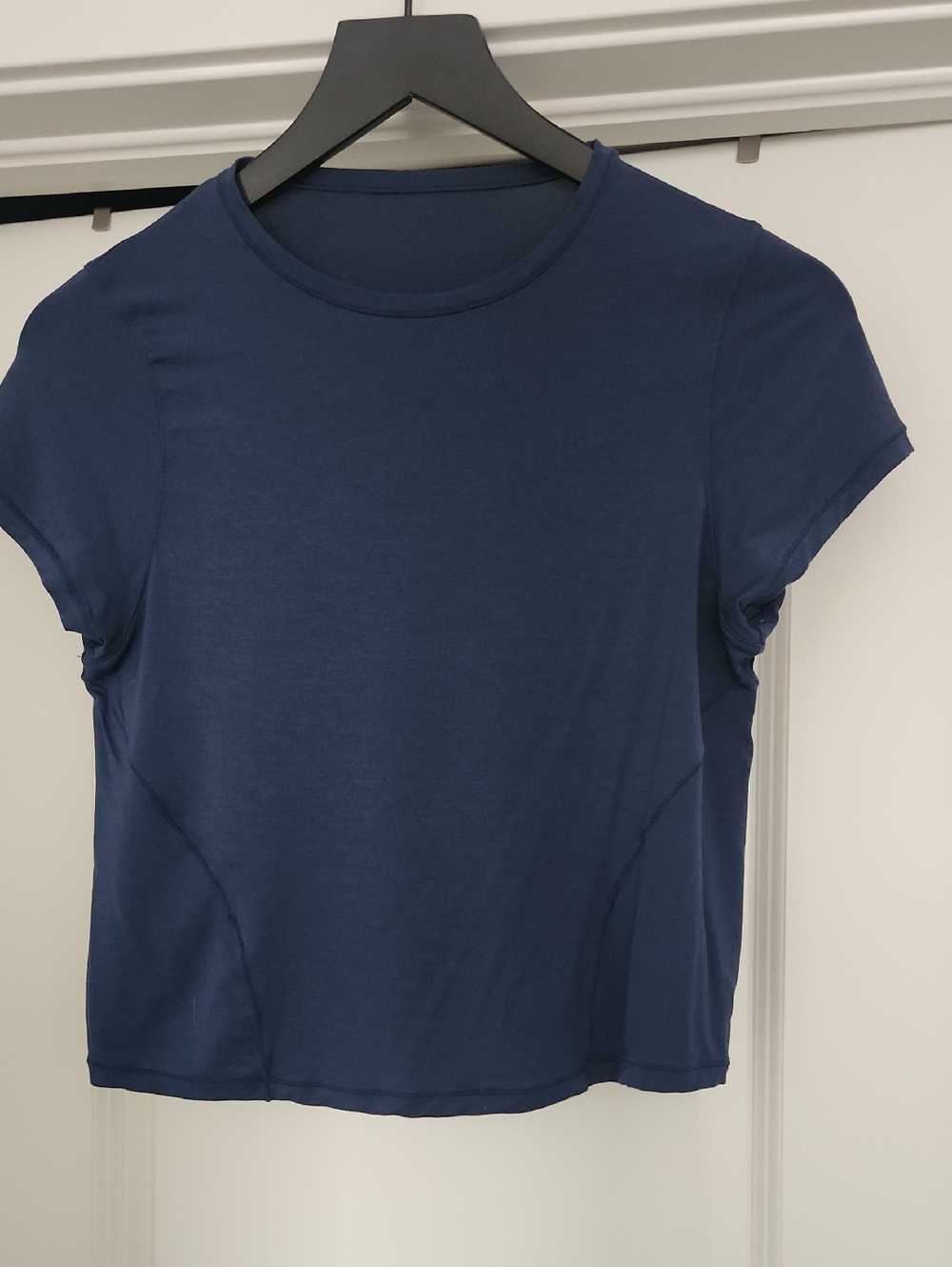 BuffBunny Navy Short Sleeve Crew Tee